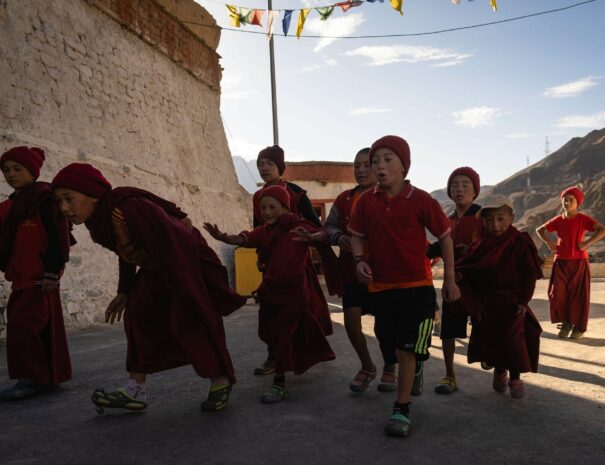 Little monks - Lamayuru